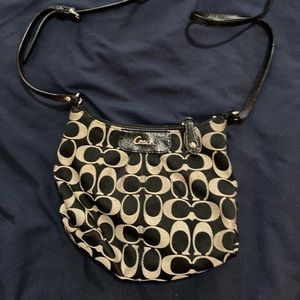 Faux Coach shoulder bag